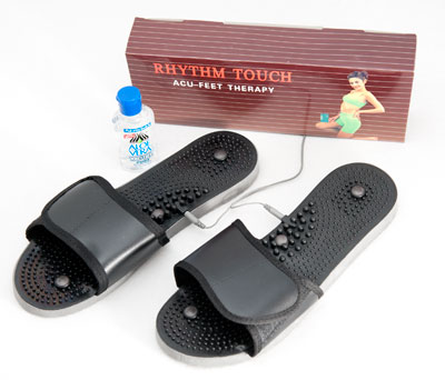Accu-Therapy slippers for the Rhythm Touch and other EMS devices.