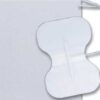 Single Large 4 x 6 Inch Butterfly EMS or TENS Electrodes Premium Silver Layer