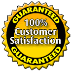 100% Customer Satisfaction Guaranteed